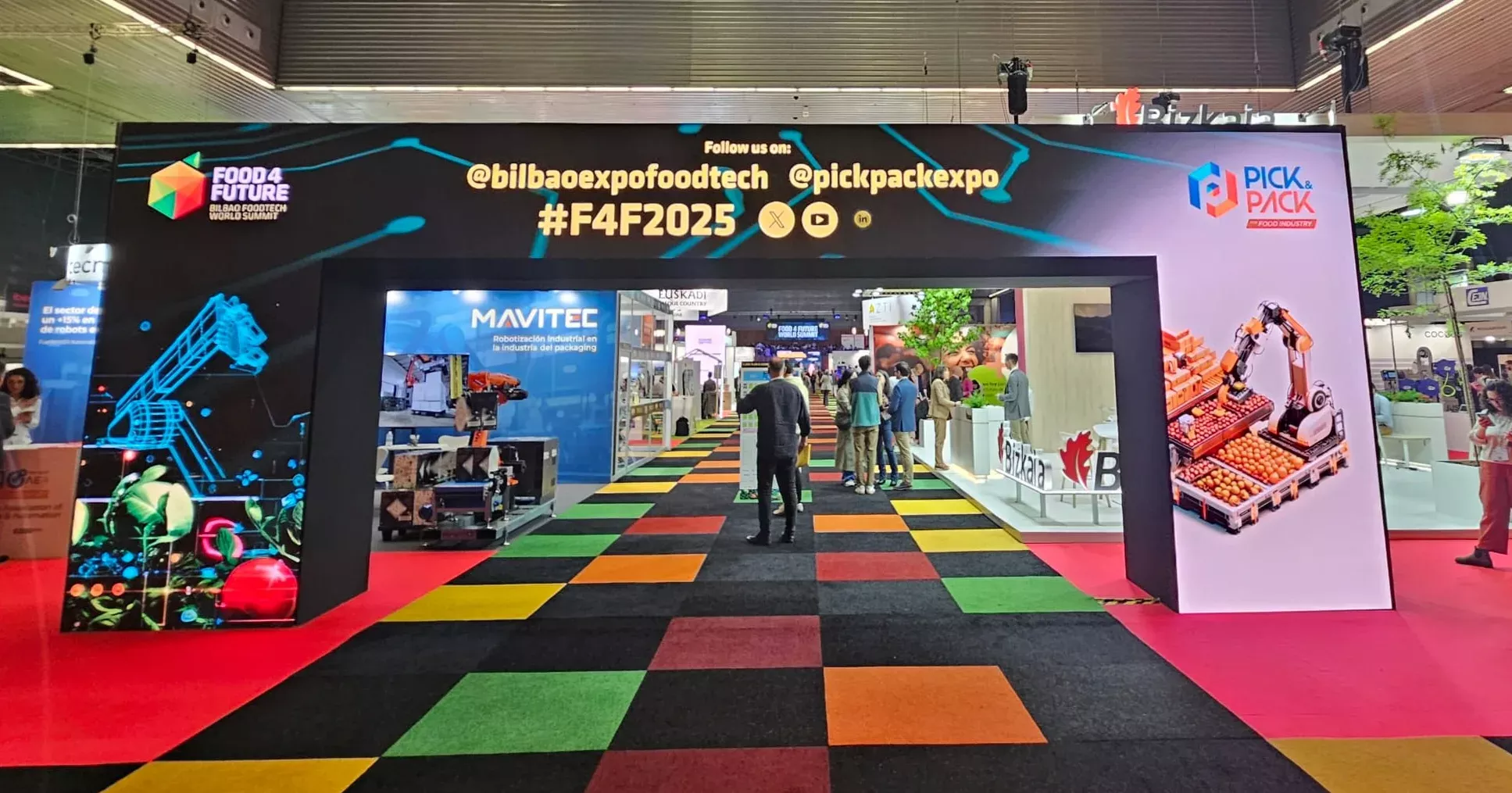 Entrada feria Expo Foodtech Bilbao