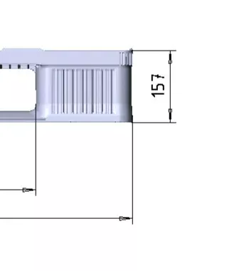 Palet RBP 1200 X 800 liso 3 patines: imagen 2