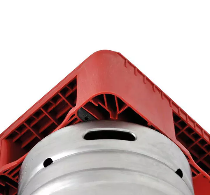 Palet RGB 1200 X 800 semi-liso 5 patines (barril): imagen 7