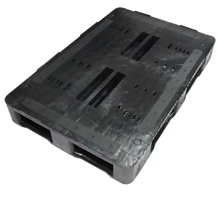 Palet RGP 1200 X 800 semi-liso 5 patines: imagen 3