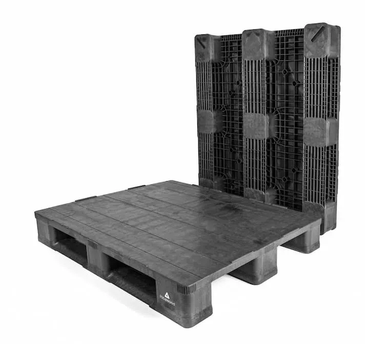 Palet RBP 1200 X 1000 liso 3 patines: imagen 1