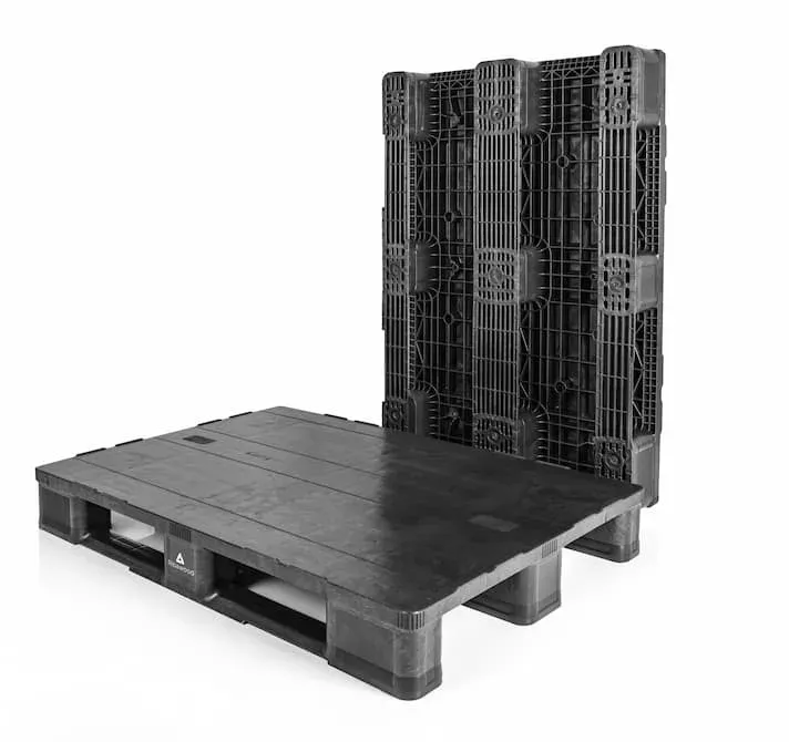 Palet RBP 1200 X 800 liso 3 patines: imagen 1