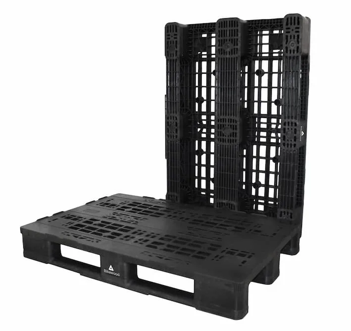 Palet RBP 1200 X 800 perforado 3 patines: imagen 1