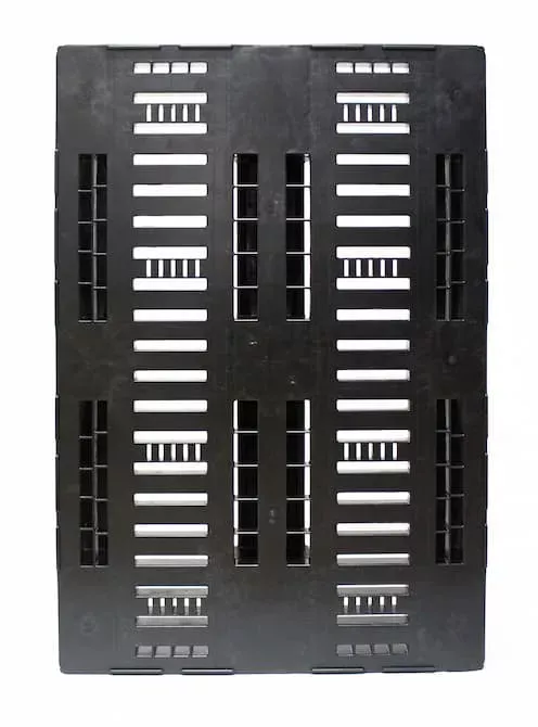 Palet RLP 1200 X 800 perforado 3 patines: imagen 3
