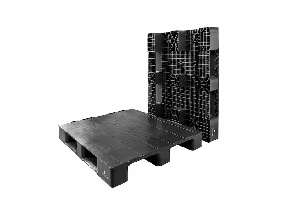 Palet RMP 1200 X 1000 liso 2 patines: imagen 1