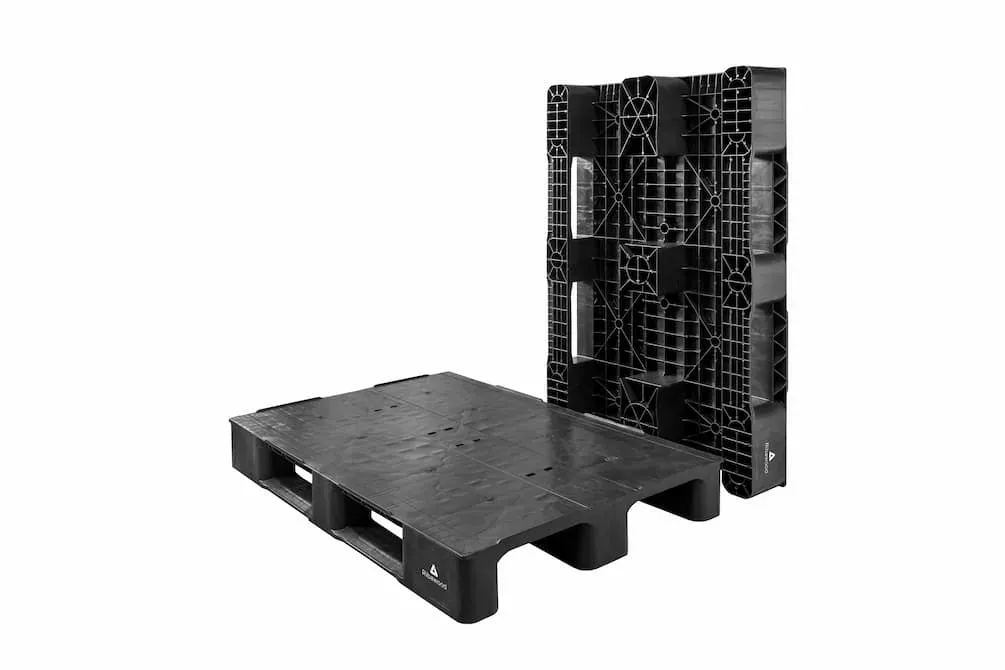 Palet RMP 1200 X 800 liso 2 patines: imagen 1